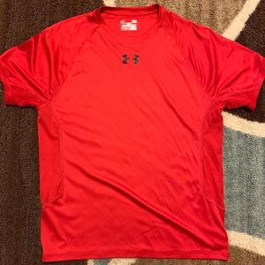 Men’s Under Armour red shirt